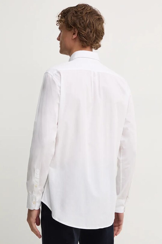 Бавовняна сорочка United Colors of Benetton білий 52MCUQ04B