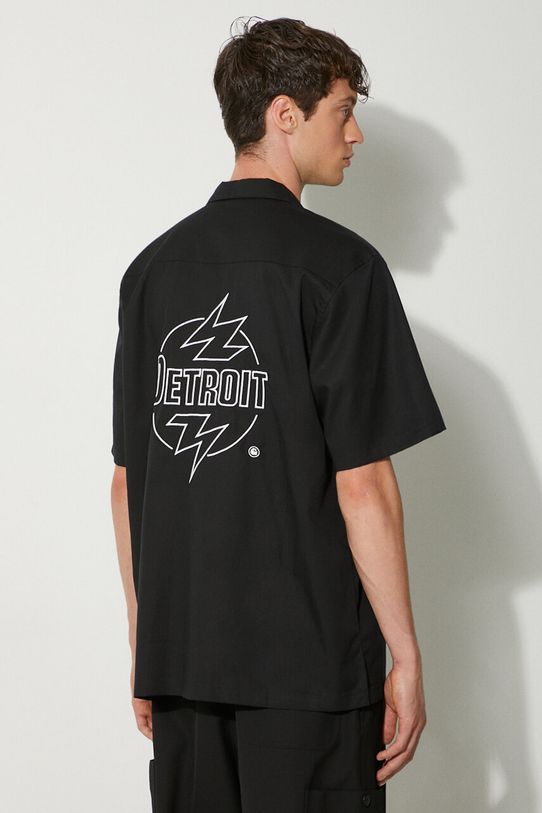 Abbigliamento Carhartt WIP camicia Ablaze Shirt I033690.K02XX nero