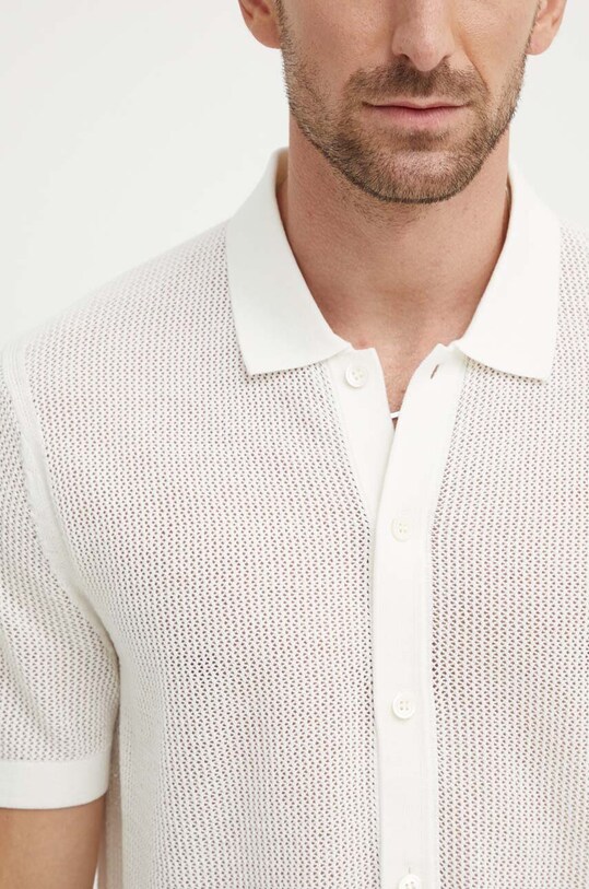 Theory koszula N0484709 beżowy AW24