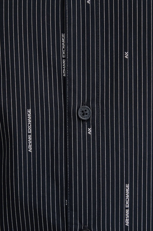 Bavlnená košeľa Armani Exchange 6DZC06.ZN5DZ tmavomodrá