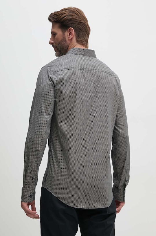 Armani Exchange koszula beżowy 6DZC25.ZNEAZ