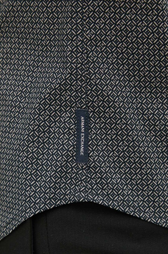 Košeľa Armani Exchange 6DZC25.ZNEAZ tmavomodrá