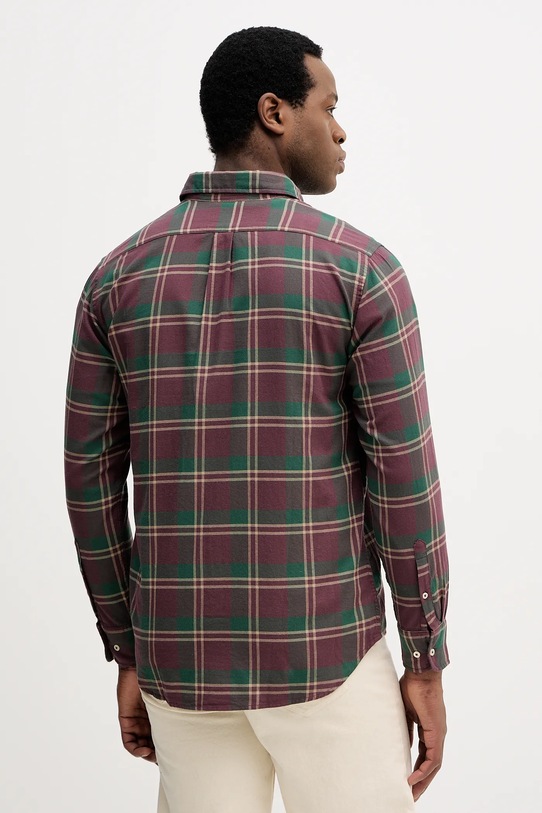 Abbigliamento United Colors of Benetton camicia in cotone 5TCRUQ04W verde