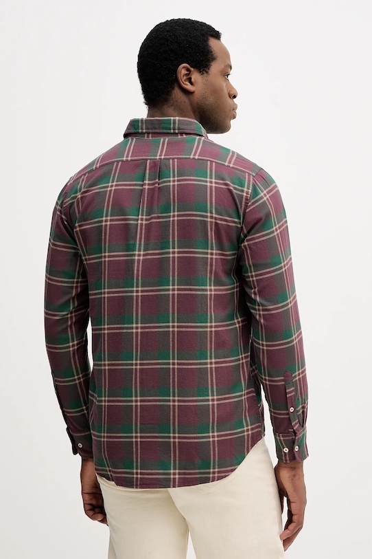 Abbigliamento United Colors of Benetton camicia in cotone 5TCRUQ04W verde