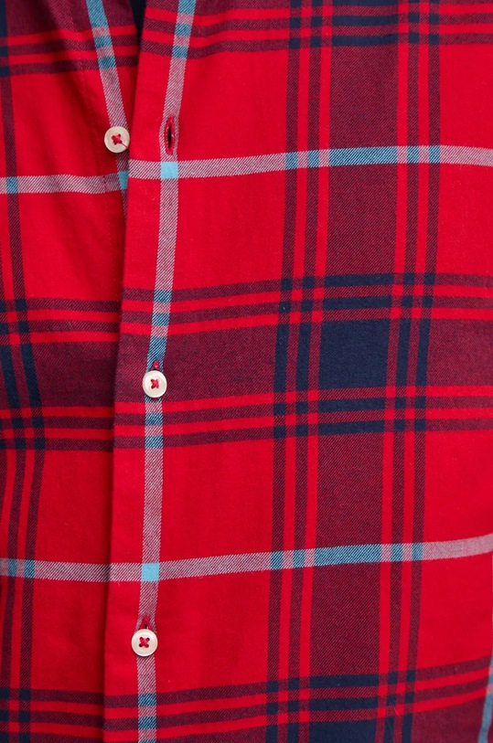 United Colors of Benetton koszula bawełniana 5TCRUQ04X czerwony AW24