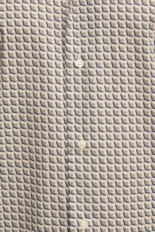 United Colors of Benetton camasa din bumbac 51E8UQ04A bej AW24