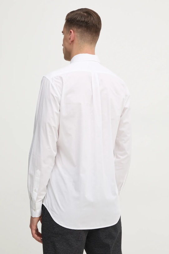 United Colors of Benetton cămașă din bumbac alb 5KQRUQ04B