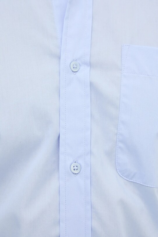 Bombažna srajca United Colors of Benetton 5KQRUQ04B modra AW24