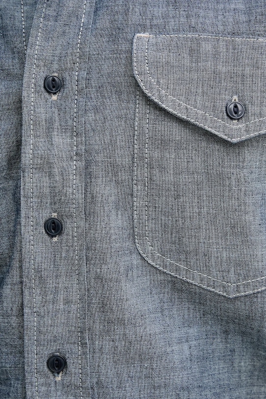 United Colors of Benetton cămașă din bumbac 5XGBUQ056 albastru