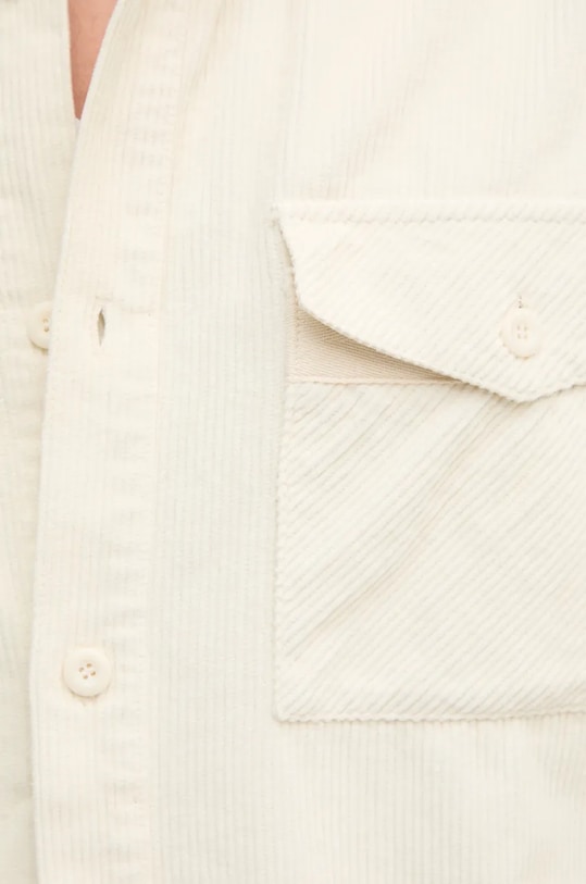Manšestrová košile United Colors of Benetton 5H1KUQ04Y béžová AW24