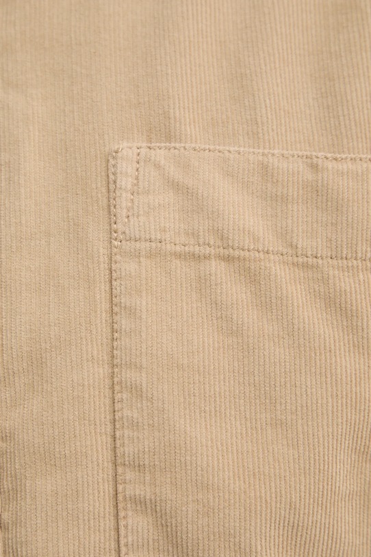 United Colors of Benetton camasa din velur 5HFYUQ04V bej