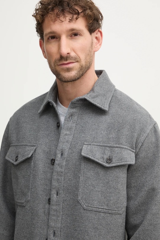 United Colors of Benetton pamut ing szürke 5E5YUQ04Z