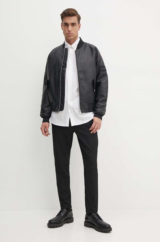 Bavlnená košeľa Versace Jeans Couture 77GALY10.CN002 biela AW24