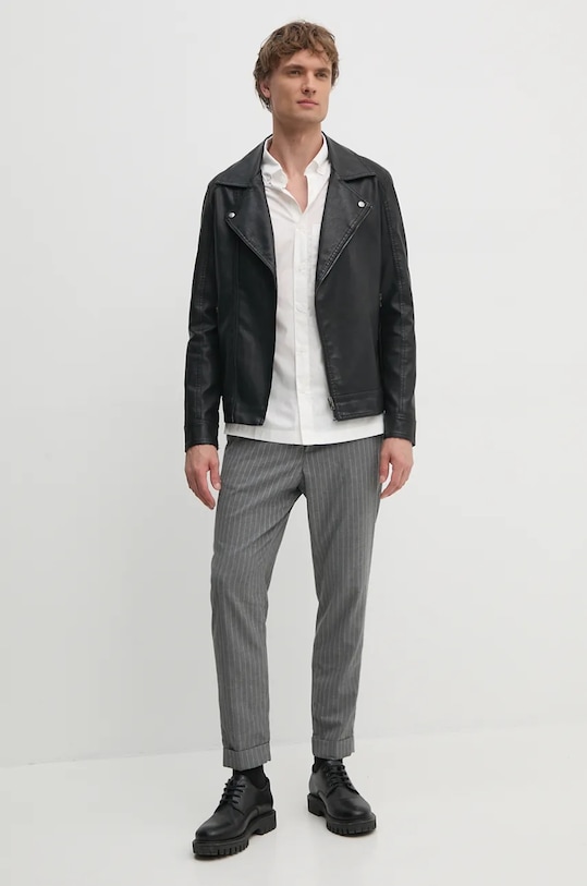 Bavlnená košeľa Armani Exchange 6DZC21.ZN2VZ biela AW24