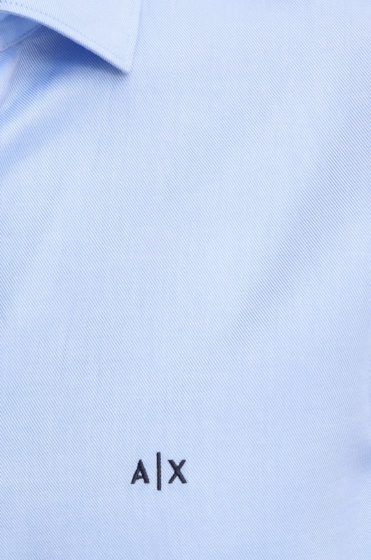 Bavlnená košeľa Armani Exchange 6DZC22.ZN5SZ modrá AW24