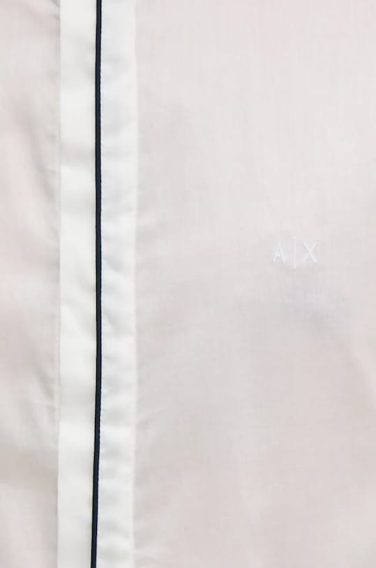 Armani Exchange koszula bawełniana biały 6DZC27.ZNZRZ