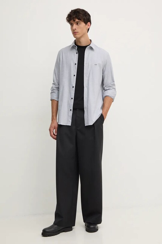 Рубашка Armani Exchange 6DZC30.ZN5UZ серый SS25