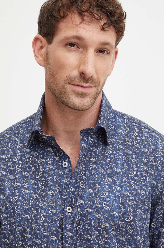 Paul&Shark camasa din bumbac albastru 14313109CF