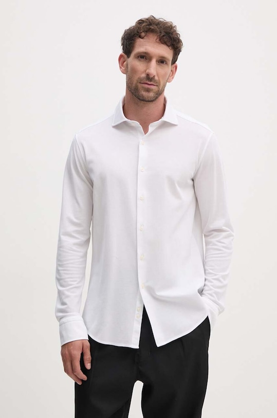 Paul&Shark camasa din bumbac lung alb 14313124CF