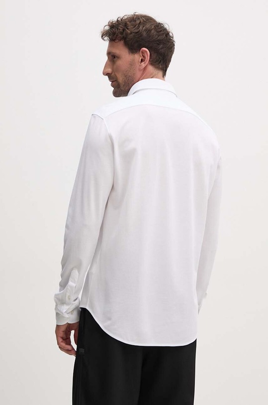 Îmbrăcăminte Paul&Shark camasa din bumbac 14313124CF alb