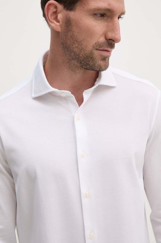 Paul&Shark camasa din bumbac alb 14313124CF