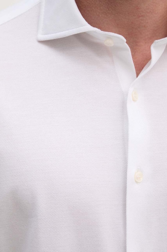 Paul&Shark camasa din bumbac 14313124CF alb