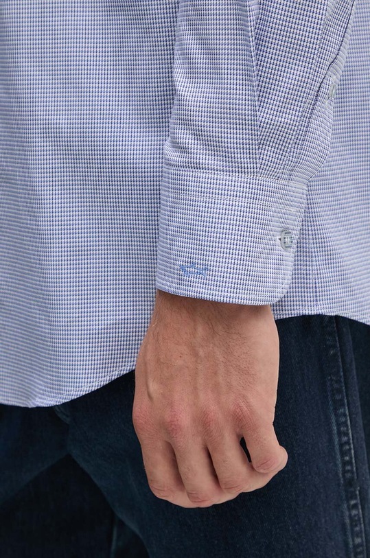 Хлопковая рубашка Paul&Shark 14313154CF голубой