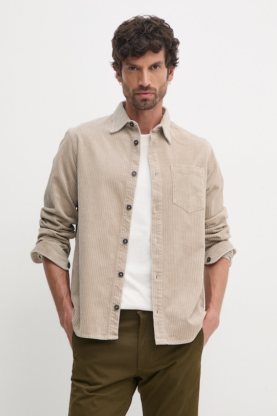 Paul&Shark camasa lung bej 14313178