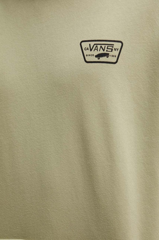 Vans hanorac de bumbac VN000HNZD3Z1 verde