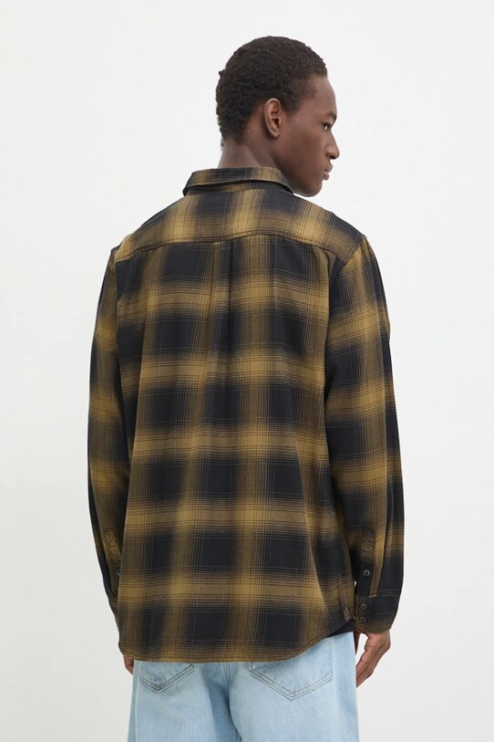 Odzież Vans koszula bawełniana VN0A3HL3DRI1 zielony