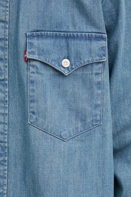 Levi's koszula jeansowa A1919 brązowy AW24