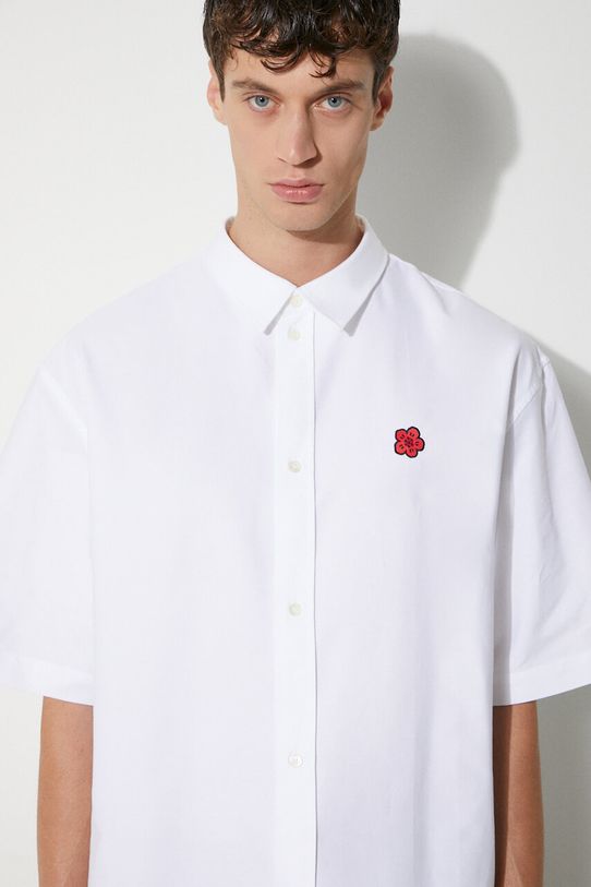 Хлопковая рубашка Kenzo Boke Flower Crest Shortsleeve Shirt
