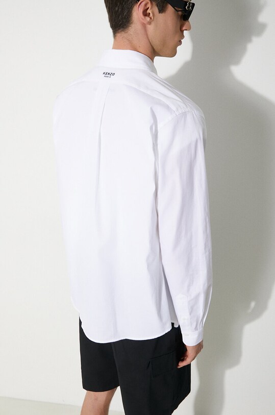Kenzo koszula bawełniana Boke Flower Crest Shirt FE65CH4109LI.01