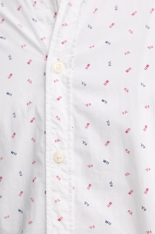 Pepe Jeans camasa din bumbac MEIR PM308718 alb AW24