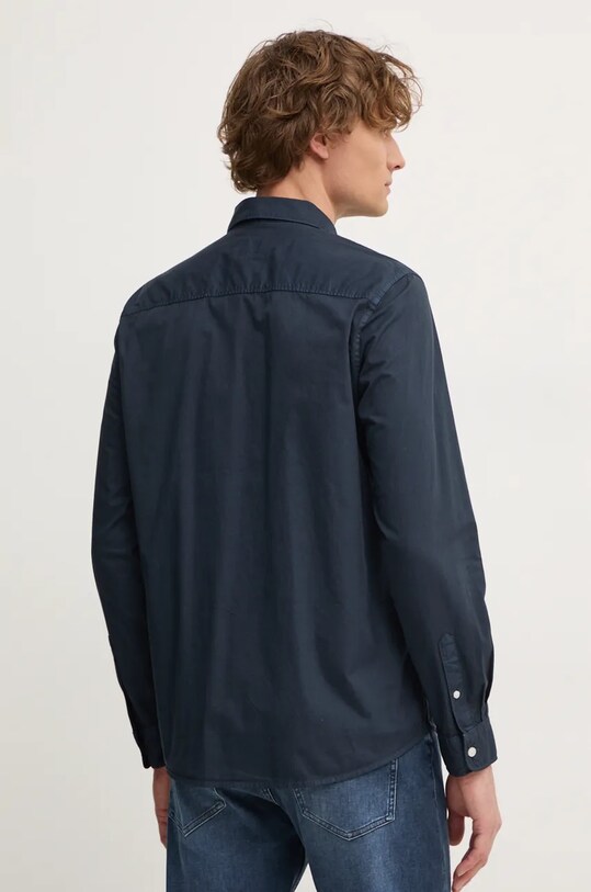 Bavlnená košeľa Pepe Jeans MANLEY tmavomodrá PM308728