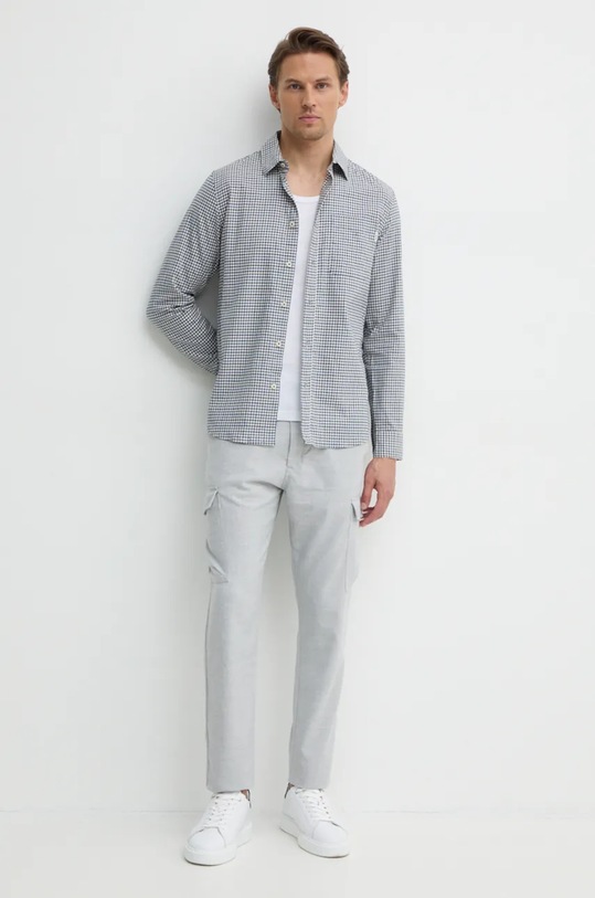 Košeľa Pepe Jeans MICK PM308733 modrá AW24