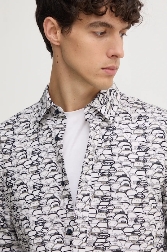 Бавовняна сорочка Joop! зелений 30043533