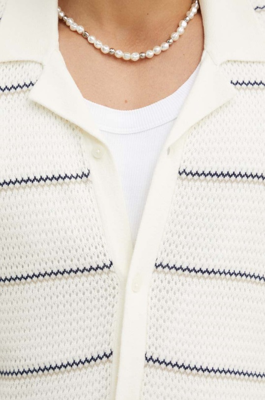 Košeľa Hollister Co. KI320.4026.104 béžová