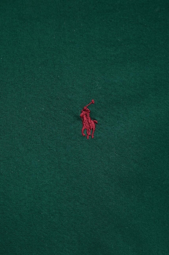 Bavlnená košeľa Polo Ralph Lauren 710805564 zelená AW24