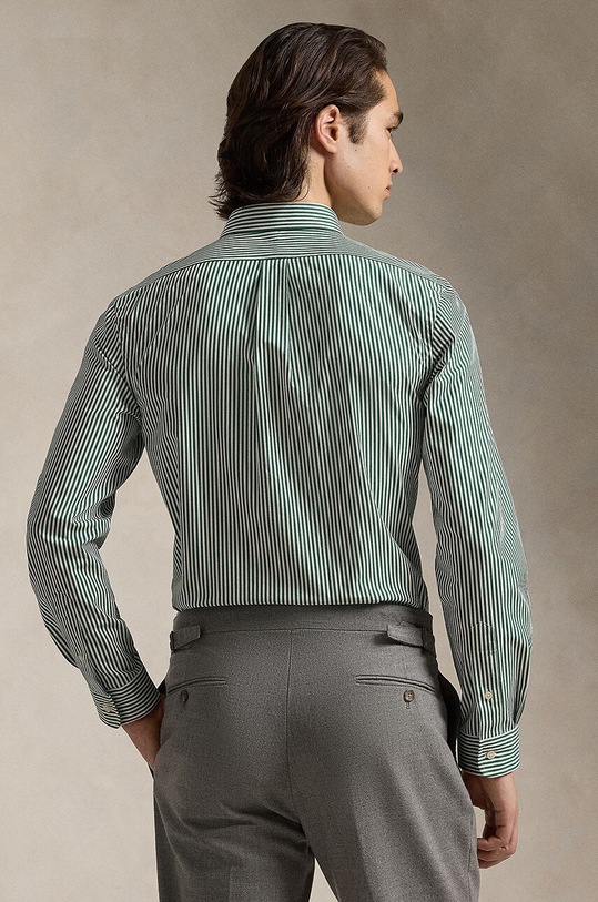 Košeľa Polo Ralph Lauren 710929346 zelená AW25