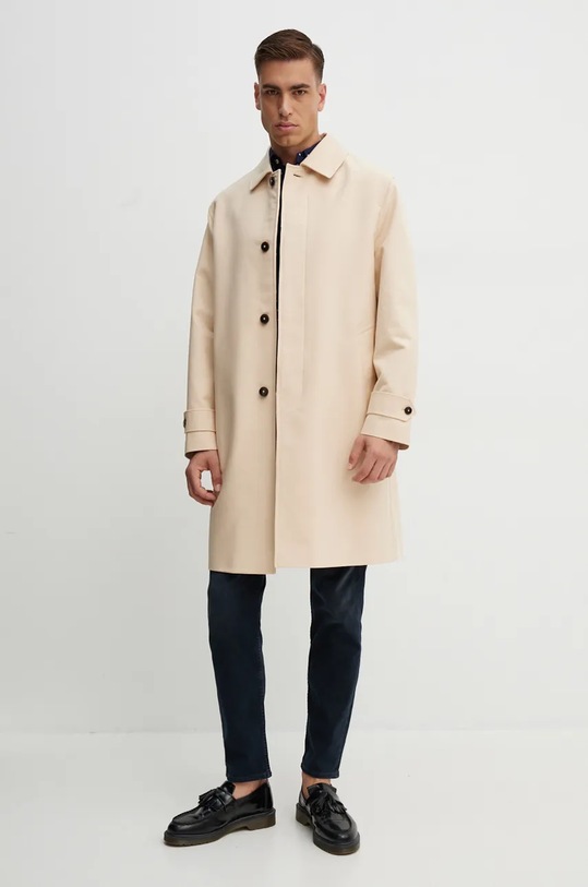 Памучна риза Polo Ralph Lauren 710951941 тъмносин