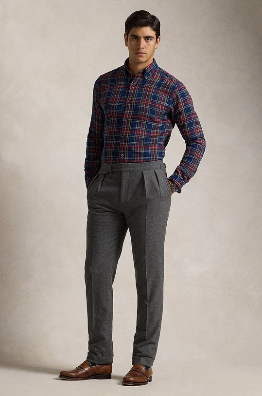 Дрехи Памучна риза Polo Ralph Lauren 710953351 син