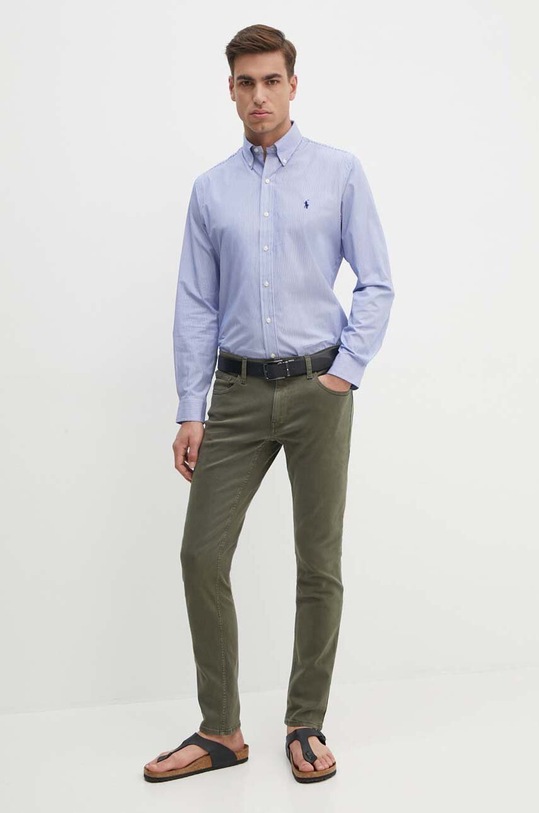 Ρούχα Πουκάμισο Polo Ralph Lauren 710928255 μπλε