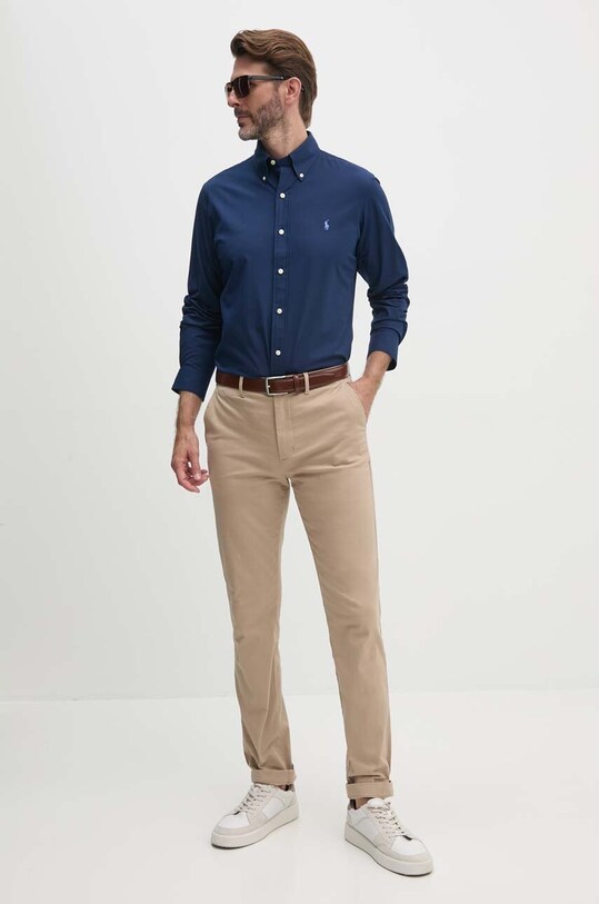 Clothing Polo Ralph Lauren shirt 710928255 navy