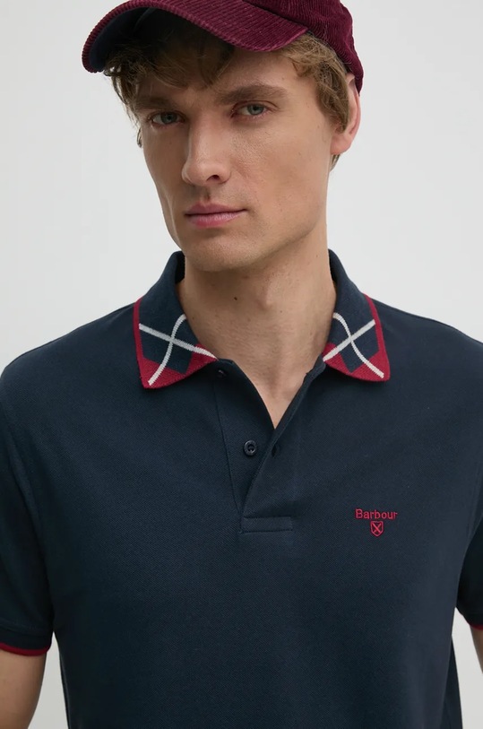 Barbour polo granatowy MML1416