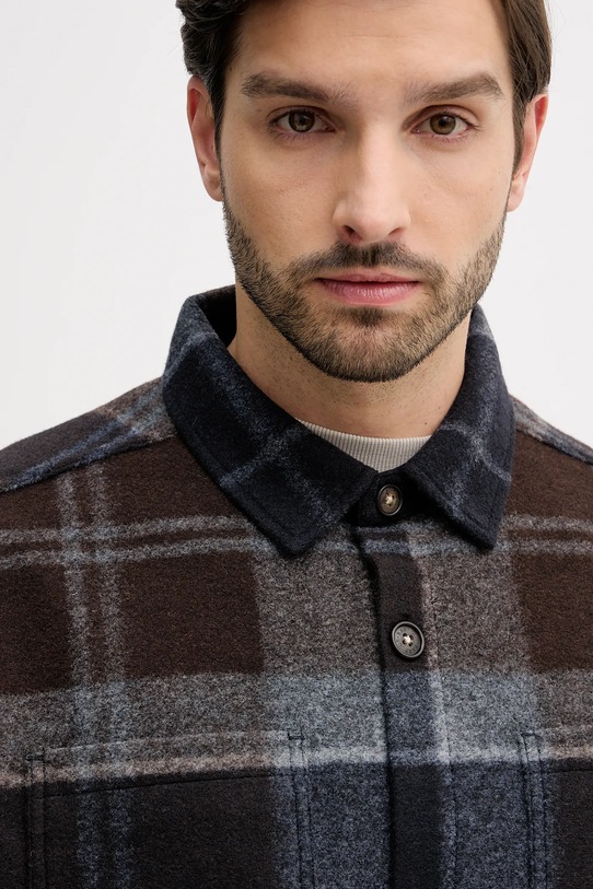 Barbour kurtka koszulowa brązowy MOS0400