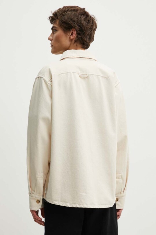 A.P.C. camasa jeans surchemise basile cavalier bej COGZV.H02939