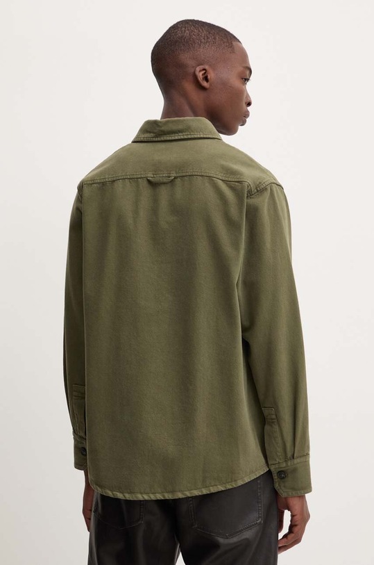 Odzież A.P.C. koszula jeansowa surchemise basile cavalier COGZV.H02939 zielony