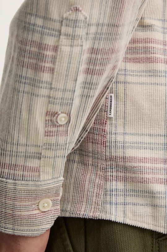 Вельветова сорочка Lindbergh 30.203660.ECRU бежевий AW24