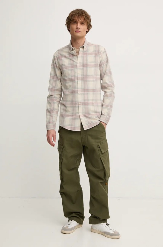 Одяг Вельветова сорочка Lindbergh 30.203660.ECRU бежевий